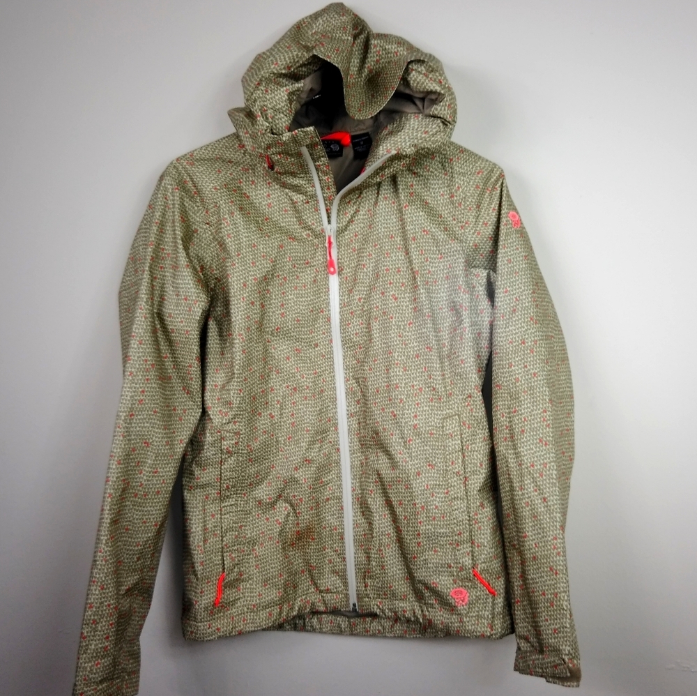 Women's XS mountain hardwear brown light jacket